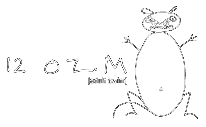 Раскраска поллитровая мышь / 12 Oz Mouse